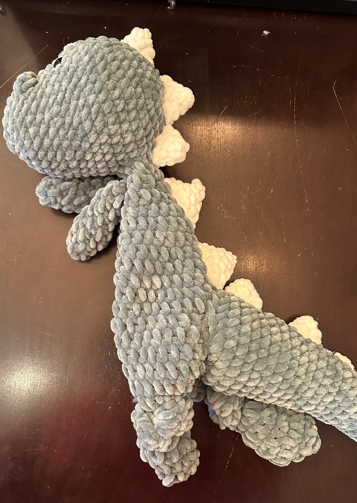 Large Dino knotted Lovey