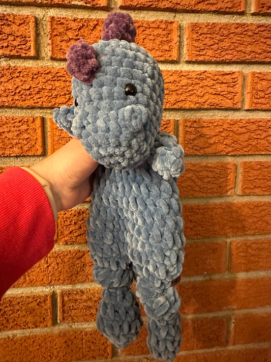 Tiny Dino Knotted Lovey