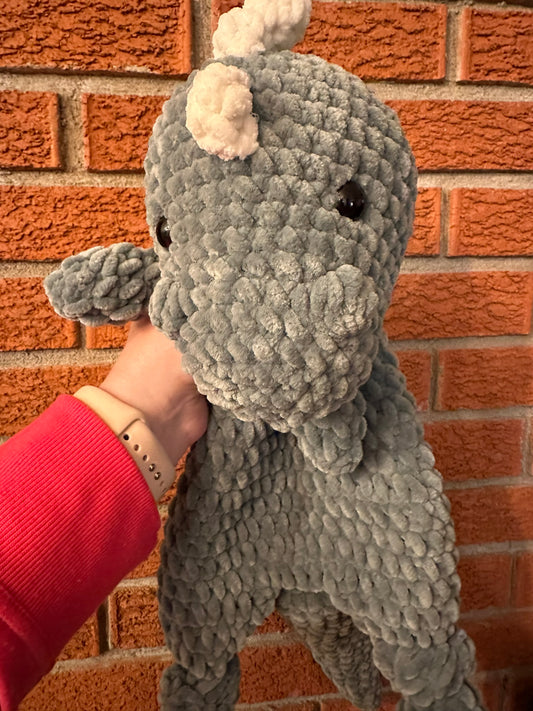 Large Dino knotted Lovey